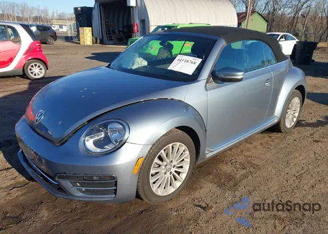2019 Volkswagen Beetle 2.0T Final Edition Se/2.0T Final Edition Sel/2.0T S/2.0T Se из США, поврежденный, VIN 3VW5DAAT4KM512687